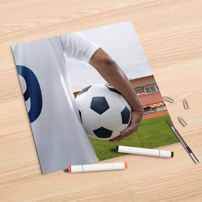 Folienbogen (30x30 cm) - Design: Footballmania