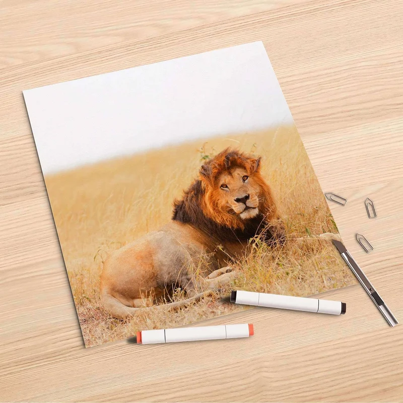 Folienbogen (30x30 cm) - Design: Lion King