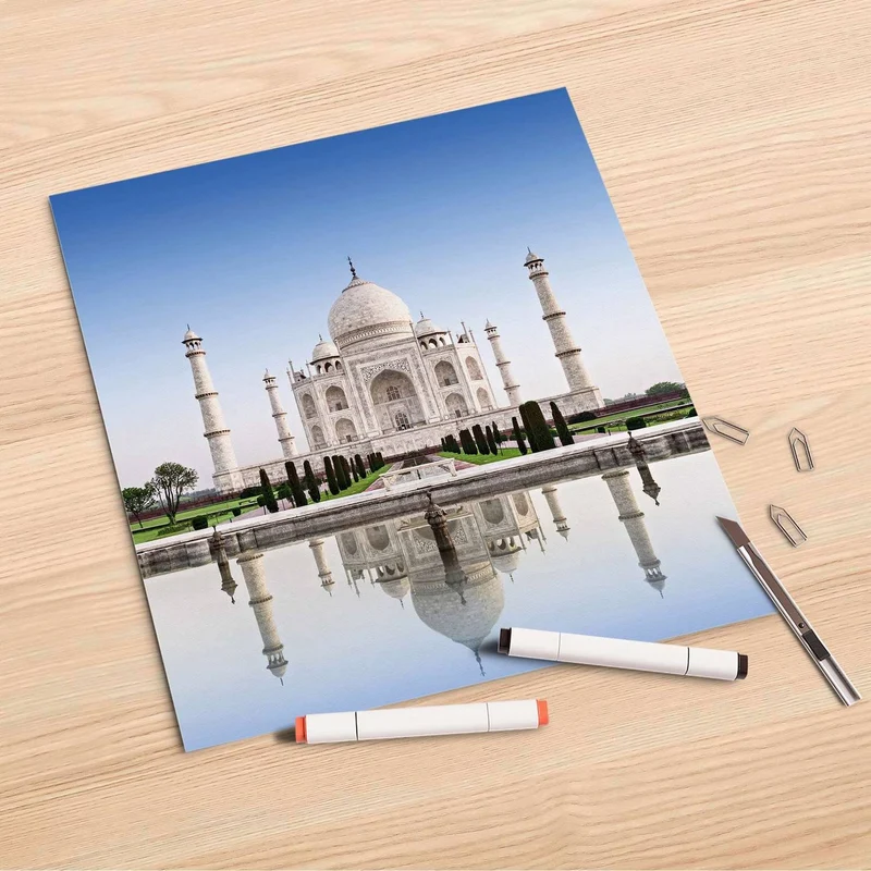 Folienbogen (30x30 cm) - Design: Taj Mahal