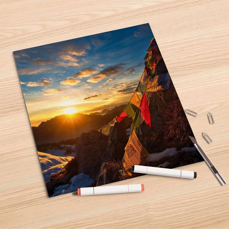 Folienbogen (30x30 cm) - Design: Tibet