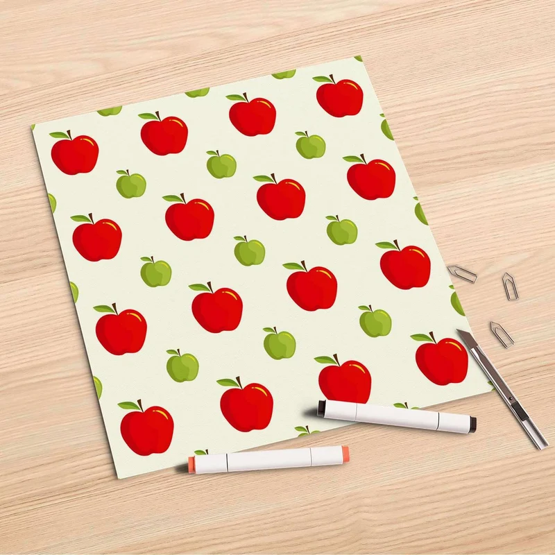 Folienbogen (30x30 cm) - Design: An apple a day