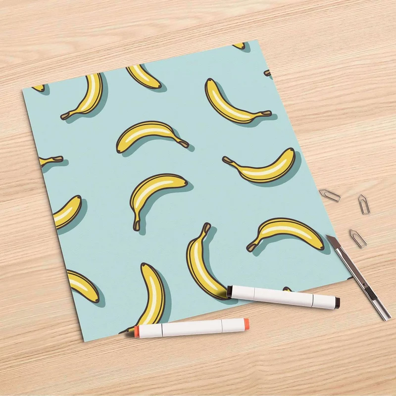 Folienbogen (30x30 cm) - Design: Hey Banana