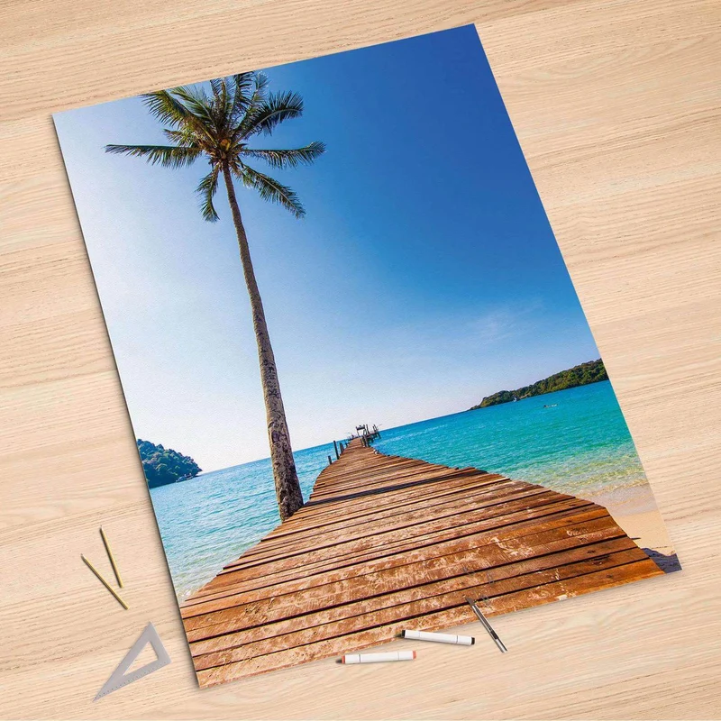 Folienbogen (100x150 cm) - Design: Caribbean