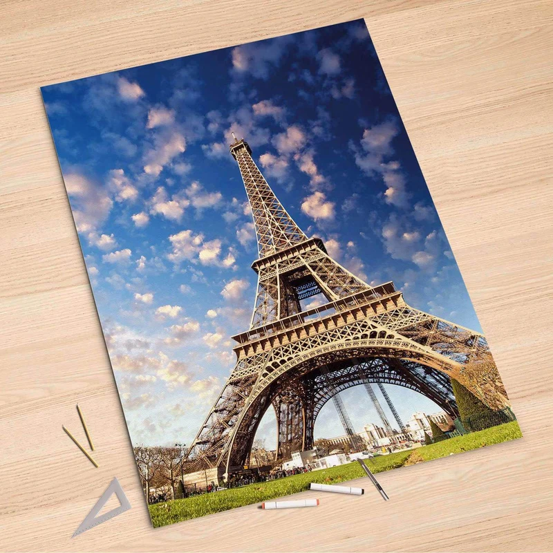Folienbogen (100x150 cm) - Design: La Tour Eiffel