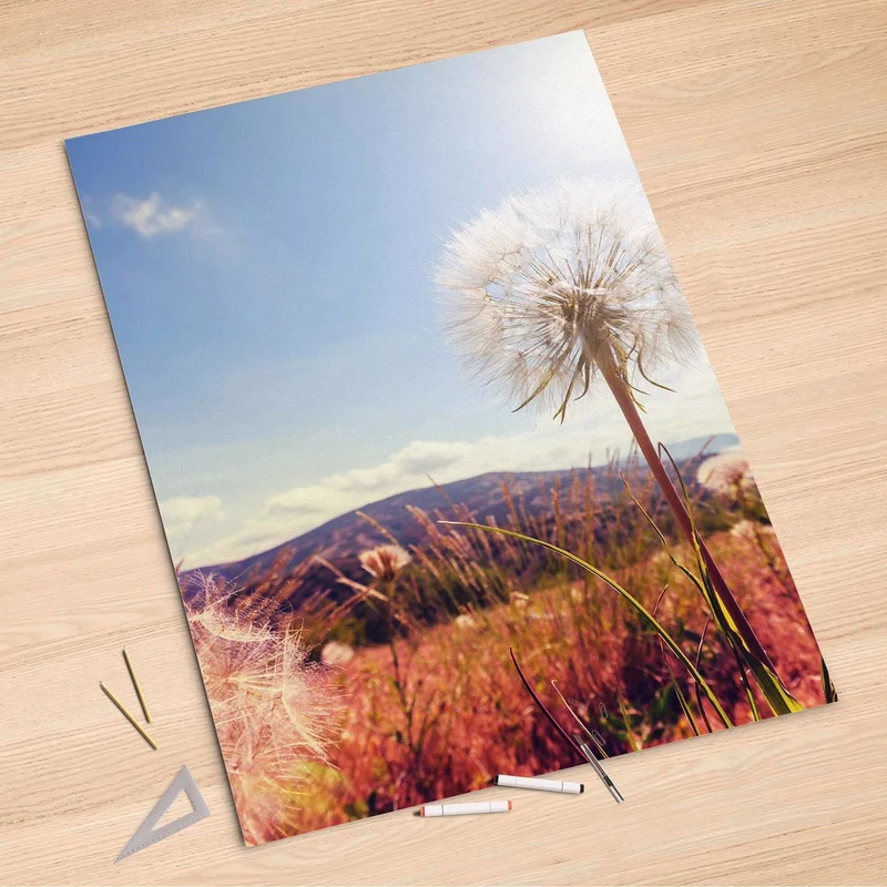 Folienbogen (100x150 cm) - Design: Dandelion