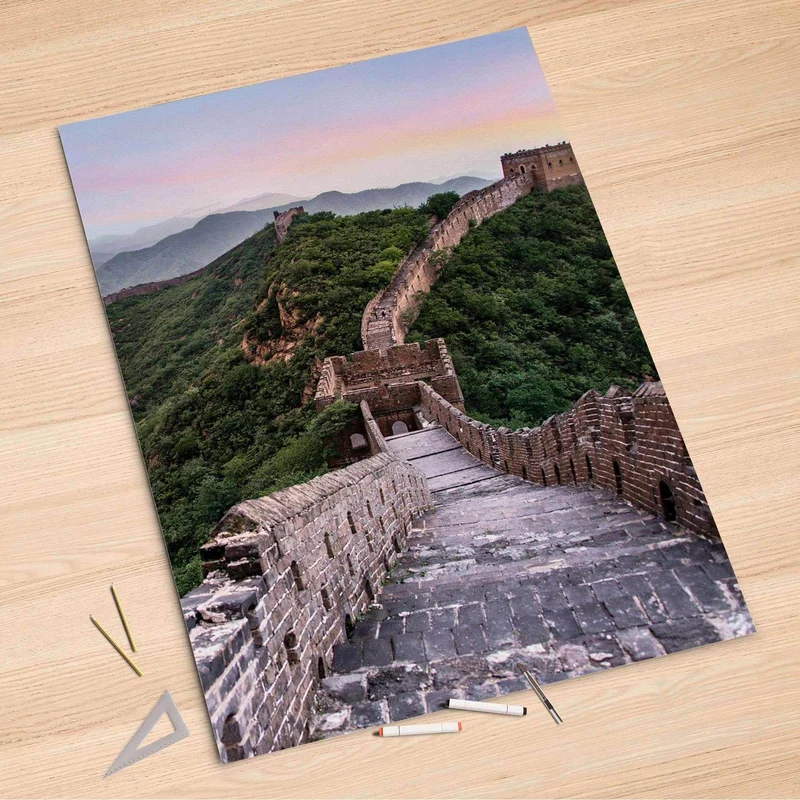 Folienbogen (100x150 cm) - Design: The Great Wall