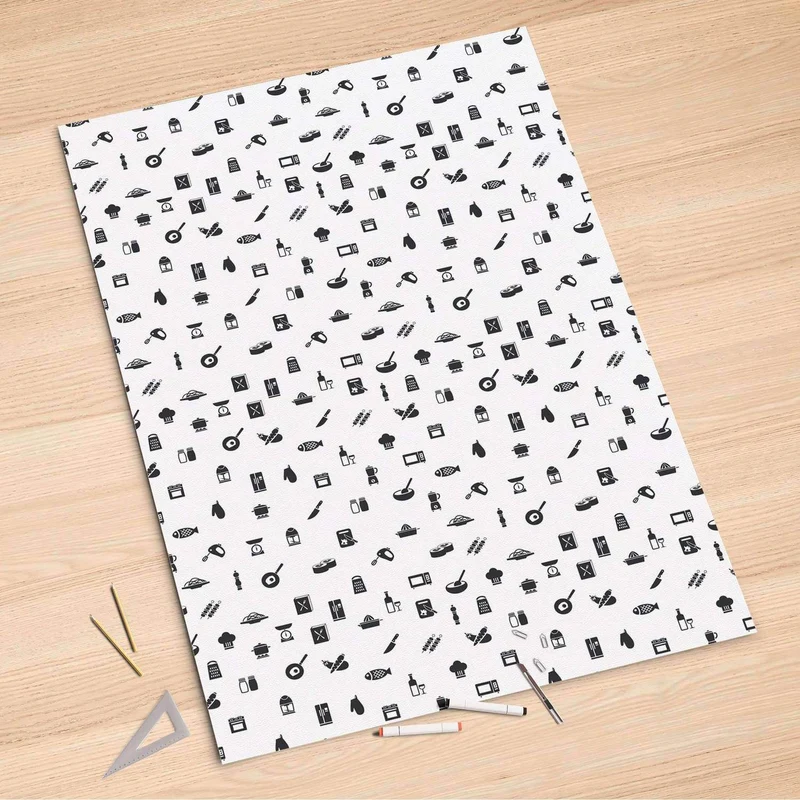 Folienbogen (100x150 cm) - Design: Tasty