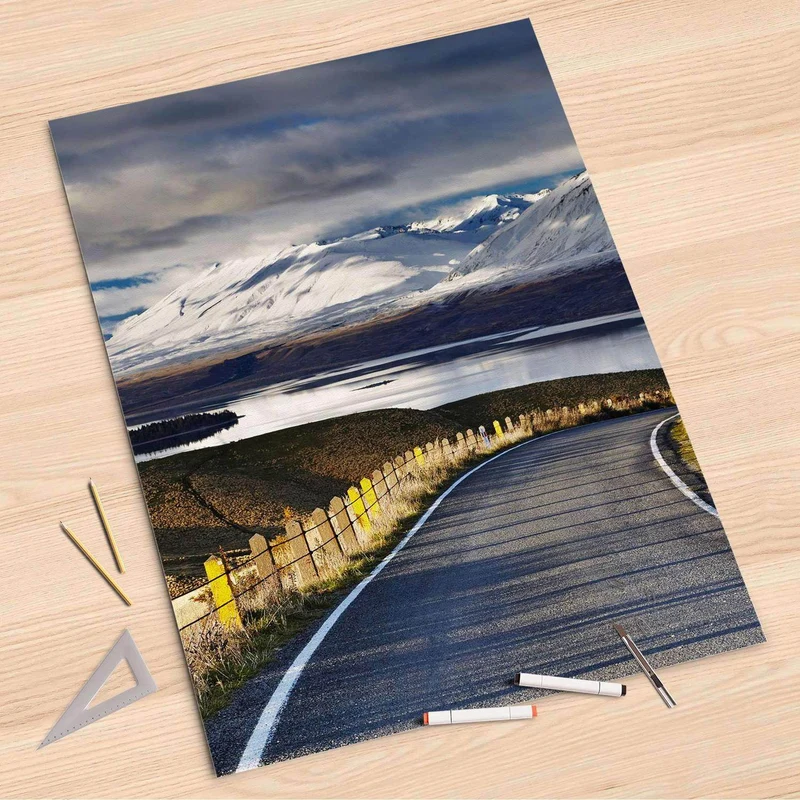 Folienbogen (80x120 cm) - Design: New Zealand