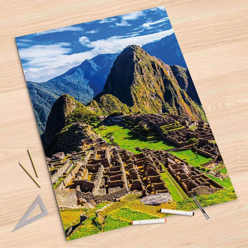 Folienbogen (80x120 cm) - Design: Machu Picchu