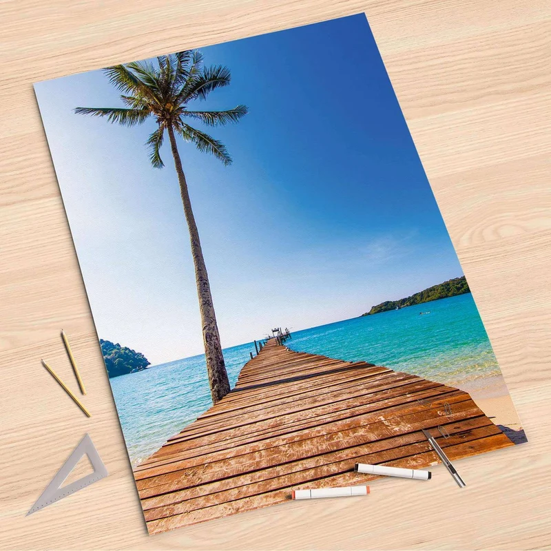 Folienbogen (80x120 cm) - Design: Caribbean