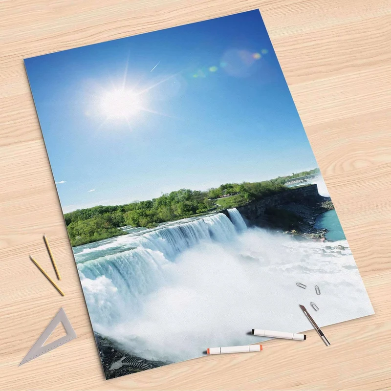 Folienbogen (80x120 cm) - Design: Niagara Falls