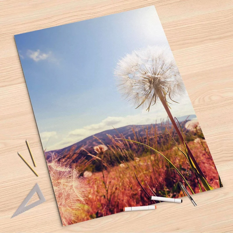 Folienbogen (80x120 cm) - Design: Dandelion
