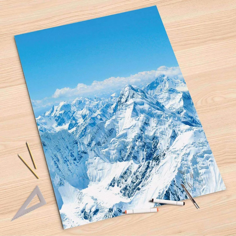 Folienbogen (80x120 cm) - Design: Himalaya
