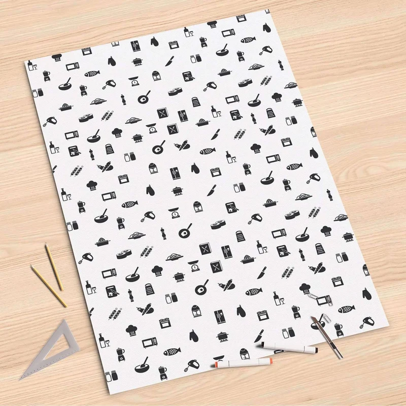 Folienbogen (80x120 cm) - Design: Tasty