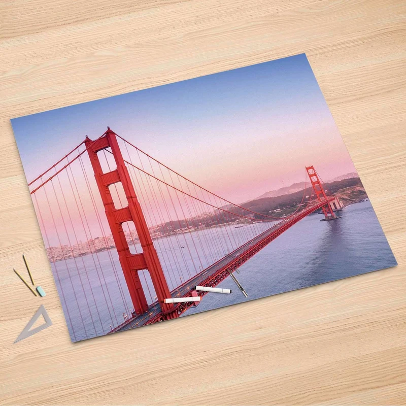 Folienbogen (150x100 cm) - Design: Golden Gate