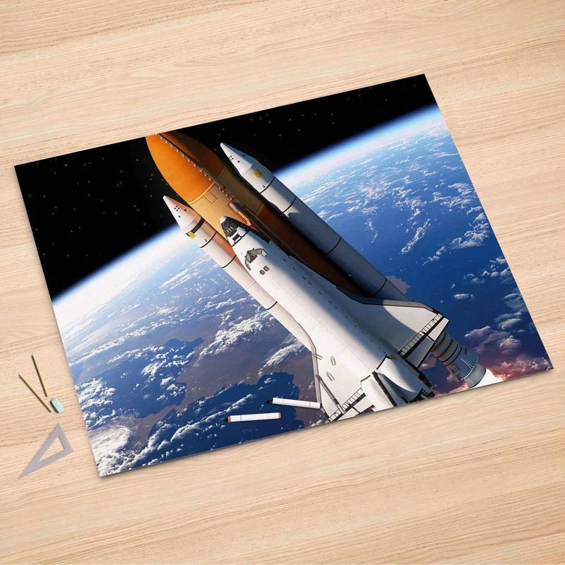 Folienbogen (150x100 cm) - Design: Space Traveller