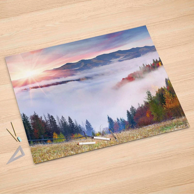 Folienbogen (150x100 cm) - Design: Herbstwald