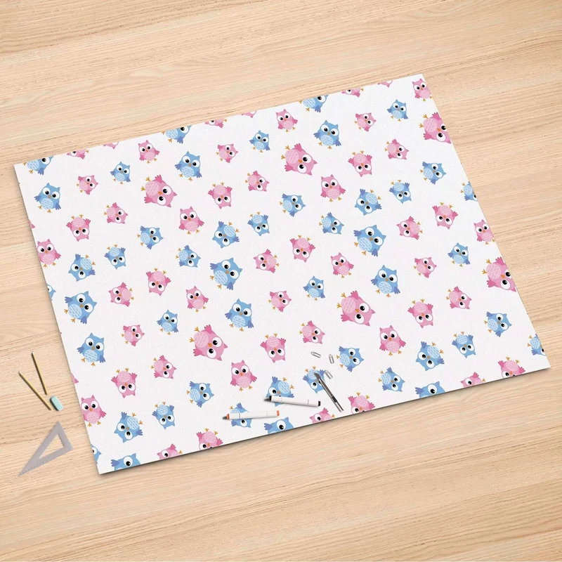 Folienbogen (150x100 cm) - Design: Eulenparty