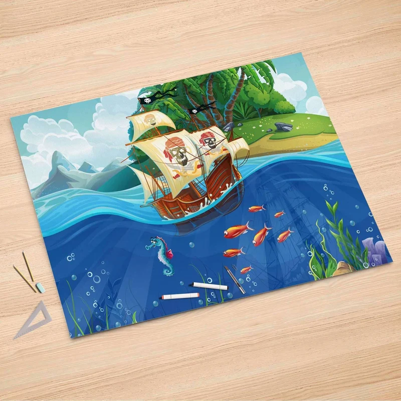 Folienbogen (150x100 cm) - Design: Pirates