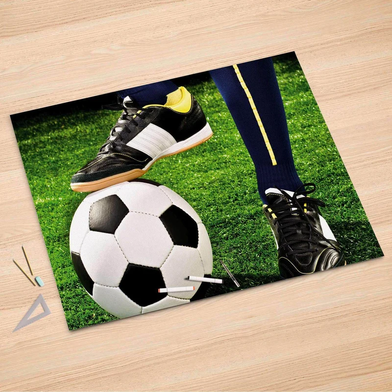 Folienbogen (150x100 cm) - Design: Fussballstar