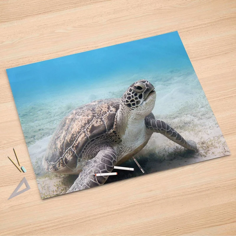Folienbogen (150x100 cm) - Design: Green Sea Turtle