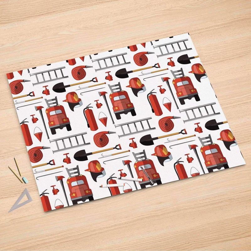 Folienbogen (150x100 cm) - Design: Firefighter