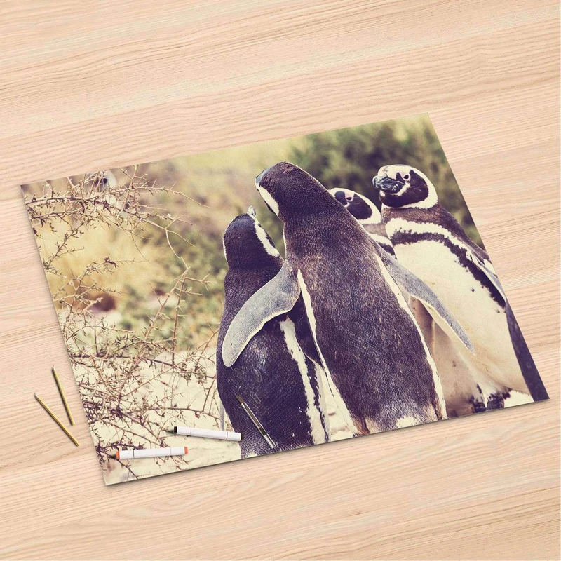 Folienbogen (120x80 cm) - Design: Pingu Friendship