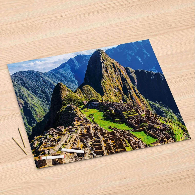 Folienbogen (120x80 cm) - Design: Machu Picchu