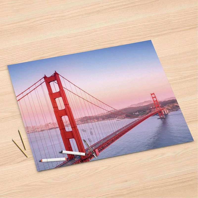 Folienbogen (120x80 cm) - Design: Golden Gate