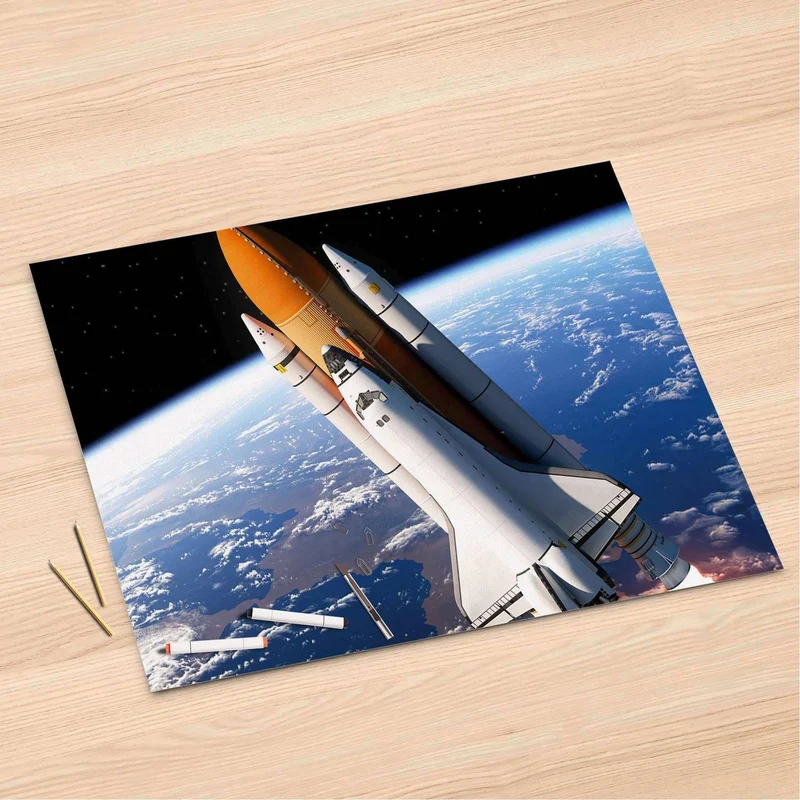 Folienbogen (120x80 cm) - Design: Space Traveller