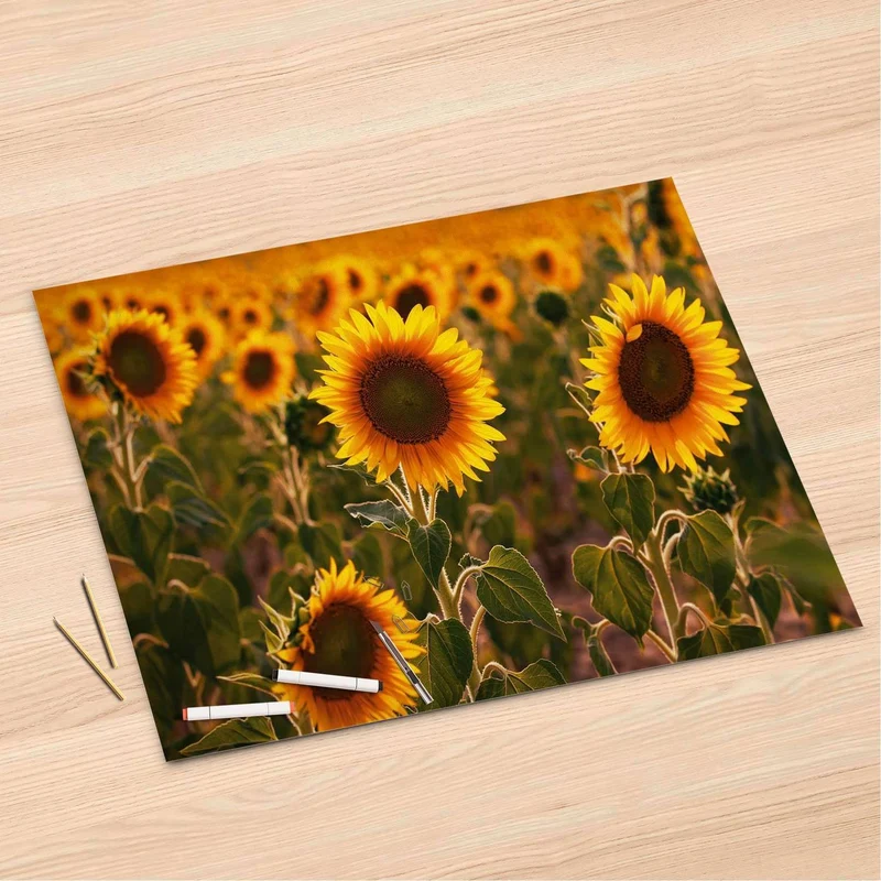 Folienbogen (120x80 cm) - Design: Sunflowers