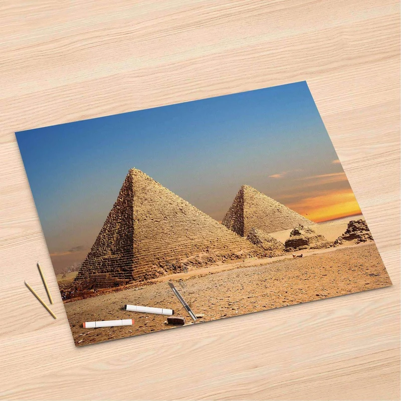 Folienbogen (120x80 cm) - Design: Pyramids