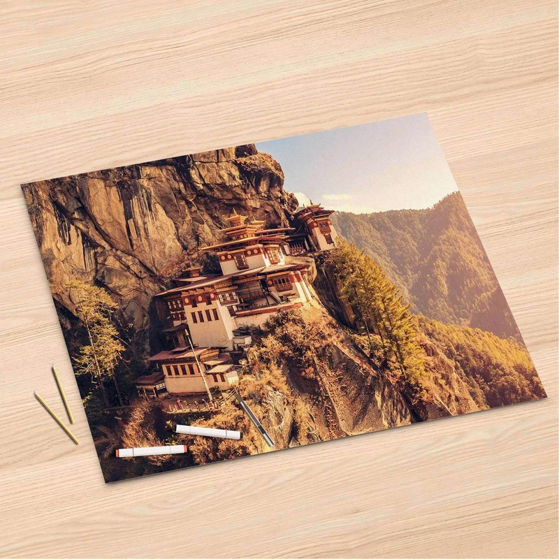 Folienbogen (120x80 cm) - Design: Bhutans Paradise