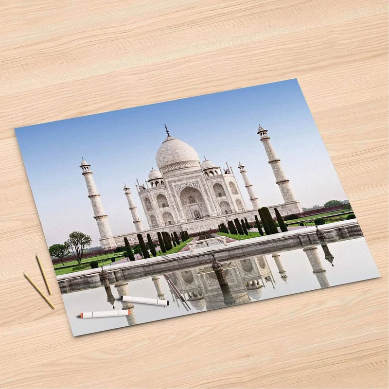 Folienbogen (120x80 cm) - Design: Taj Mahal
