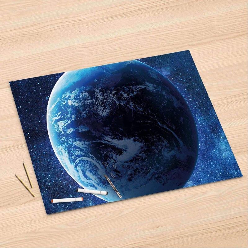 Folienbogen (120x80 cm) - Design: Planet Blue