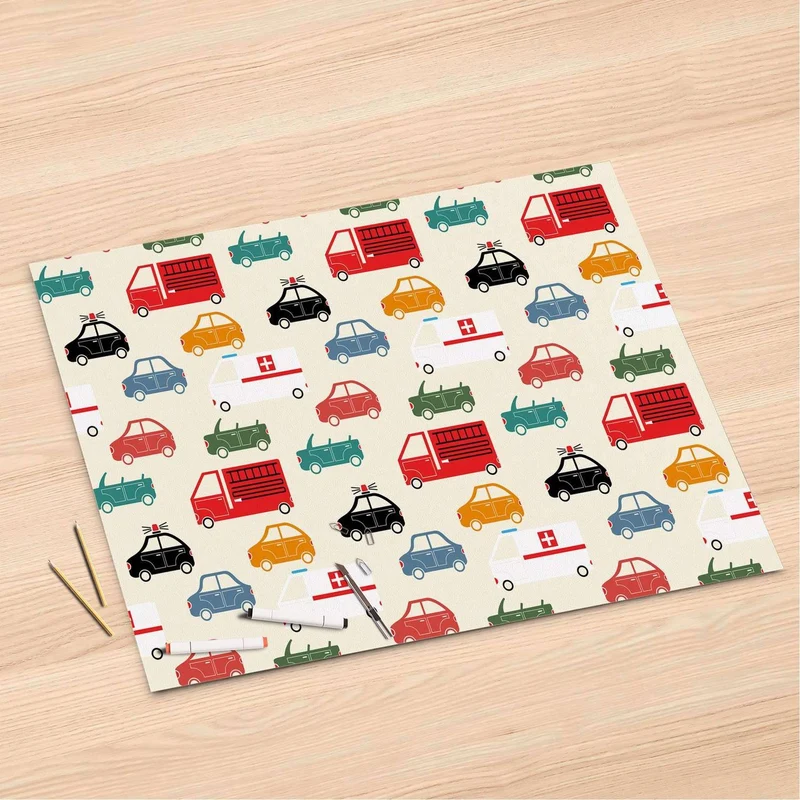 Folienbogen (120x80 cm) - Design: Cars