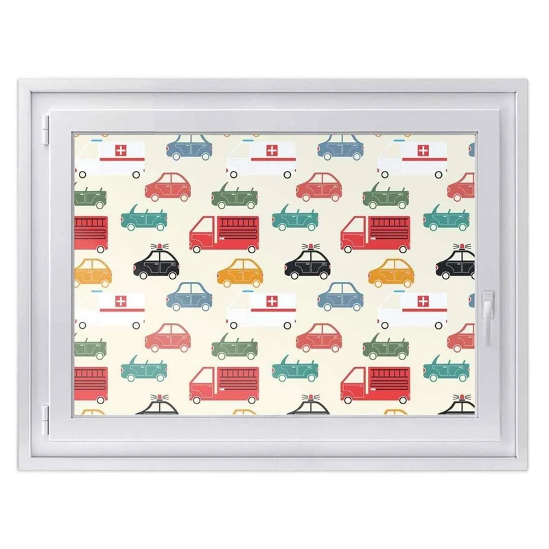 Fensterfolie [quer] - Design: Cars