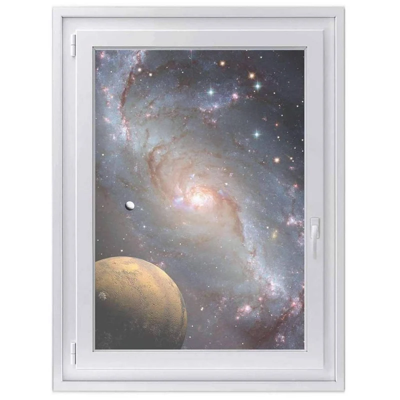 Fensterfolie [hoch] - Design: Milky Way