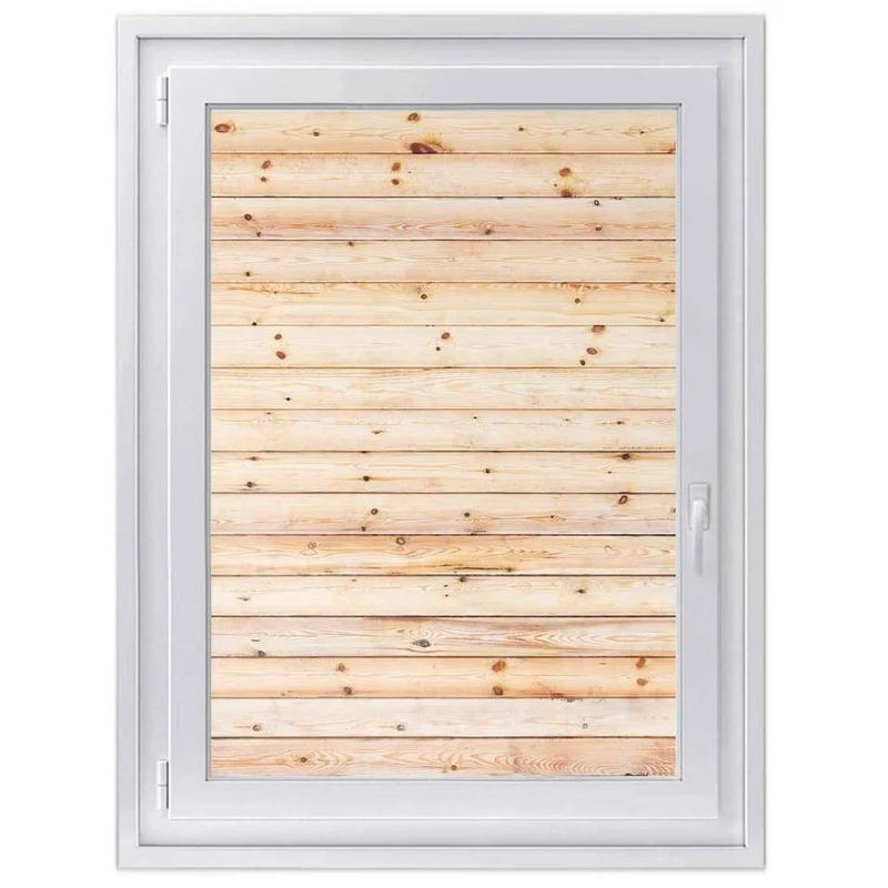 Fensterfolie [hoch] - Design: Bright Planks