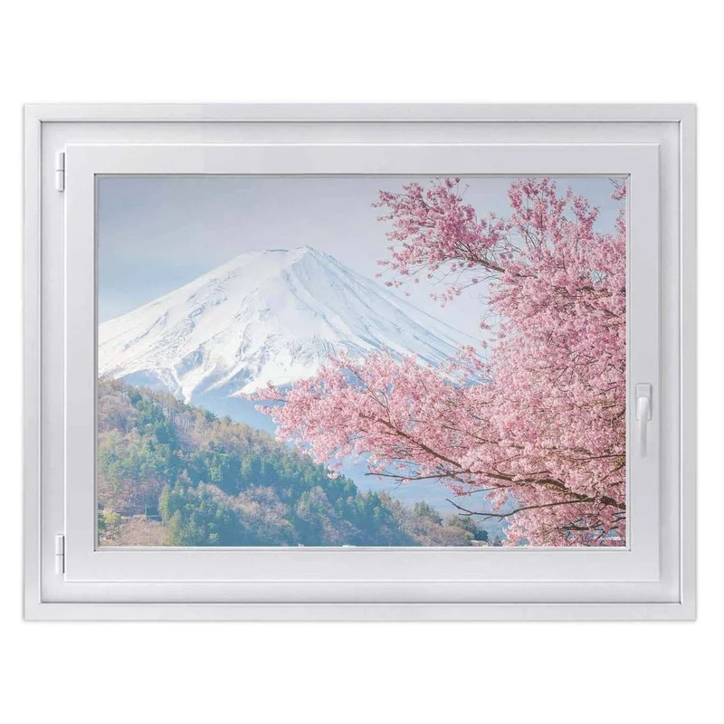 Fensterfolie [quer] - Design: Mount Fuji