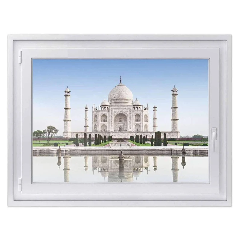 Fensterfolie [quer] - Design: Taj Mahal