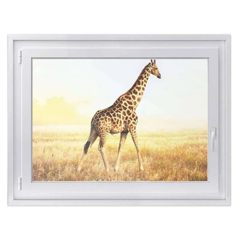 Fensterfolie [quer] - Design: Savanna Giraffe