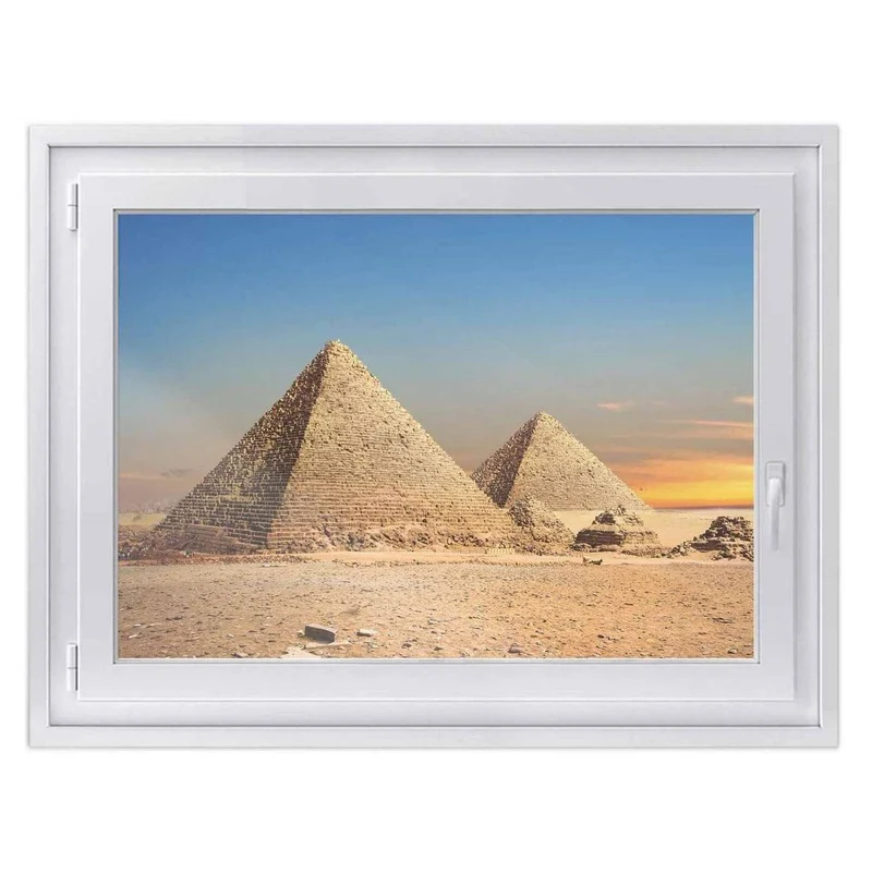 Fensterfolie [quer] - Design: Pyramids