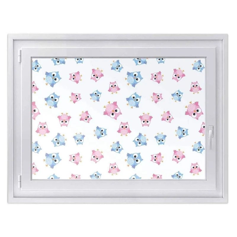 Fensterfolie [quer] - Design: Eulenparty