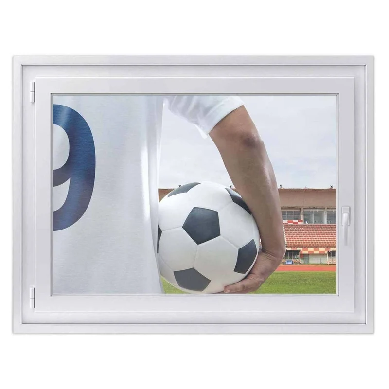 Fensterfolie [quer] - Design: Footballmania