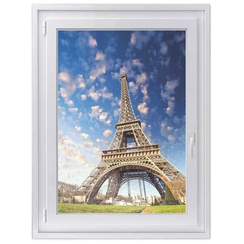 Fensterfolie [hoch] - Design: La Tour Eiffel