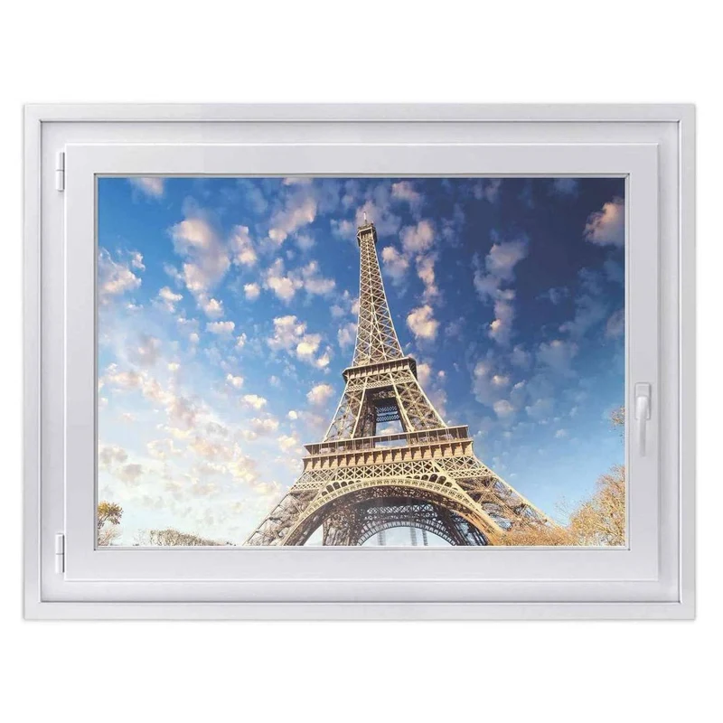Fensterfolie [quer] - Design: La Tour Eiffel