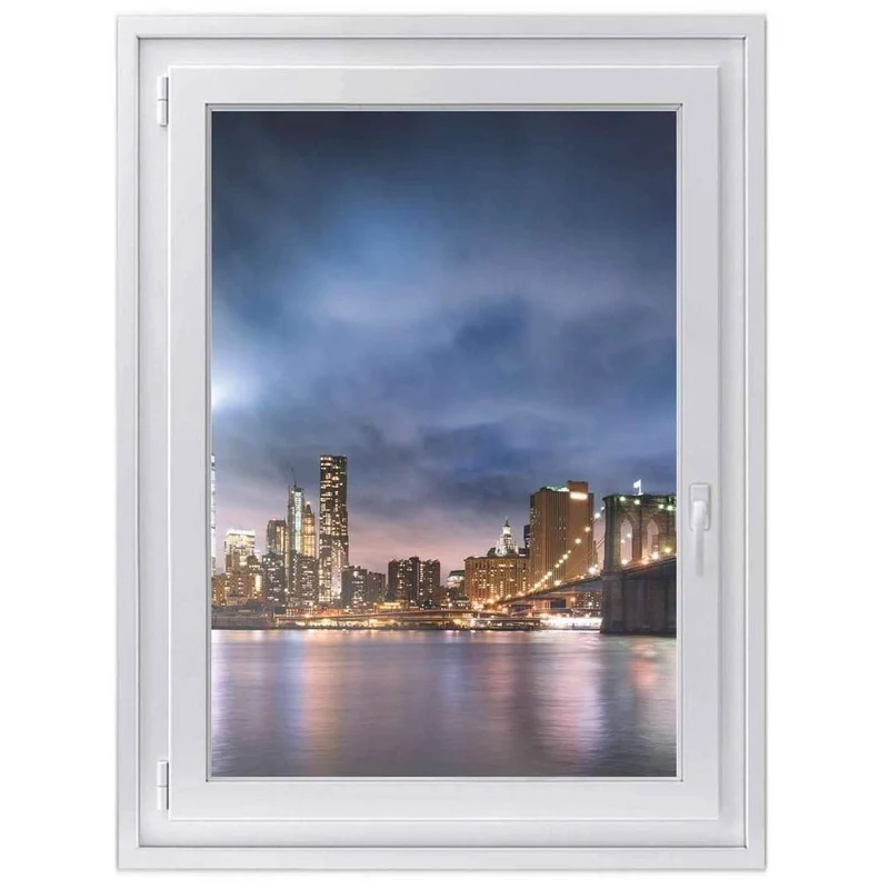 Fensterfolie [hoch] - Design: Brooklyn Bridge
