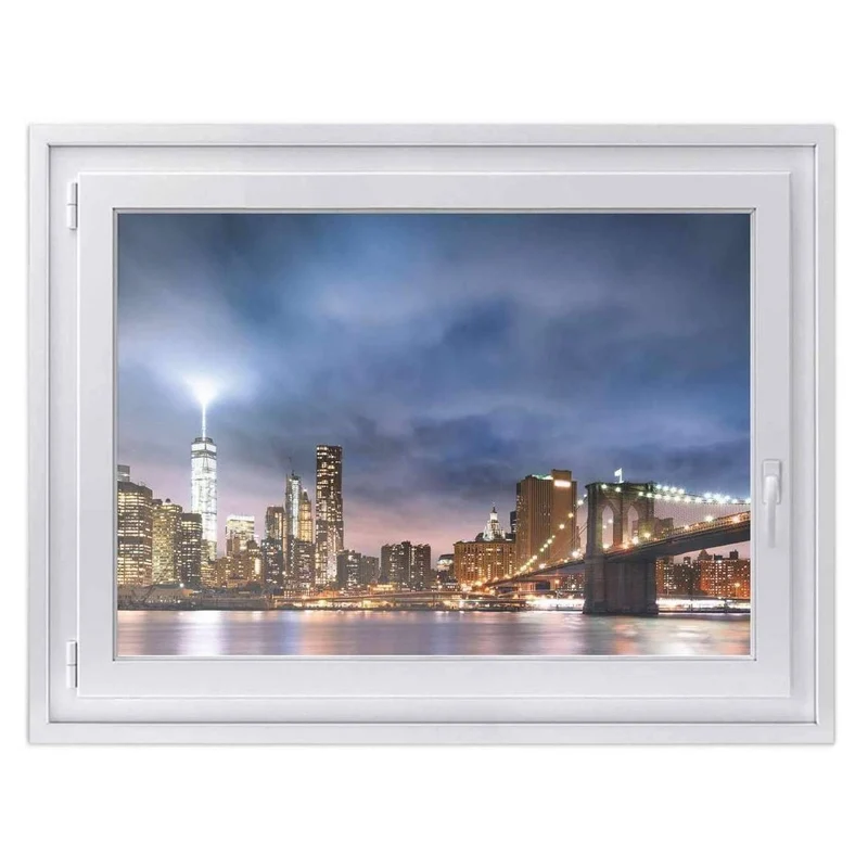 Fensterfolie [quer] - Design: Brooklyn Bridge