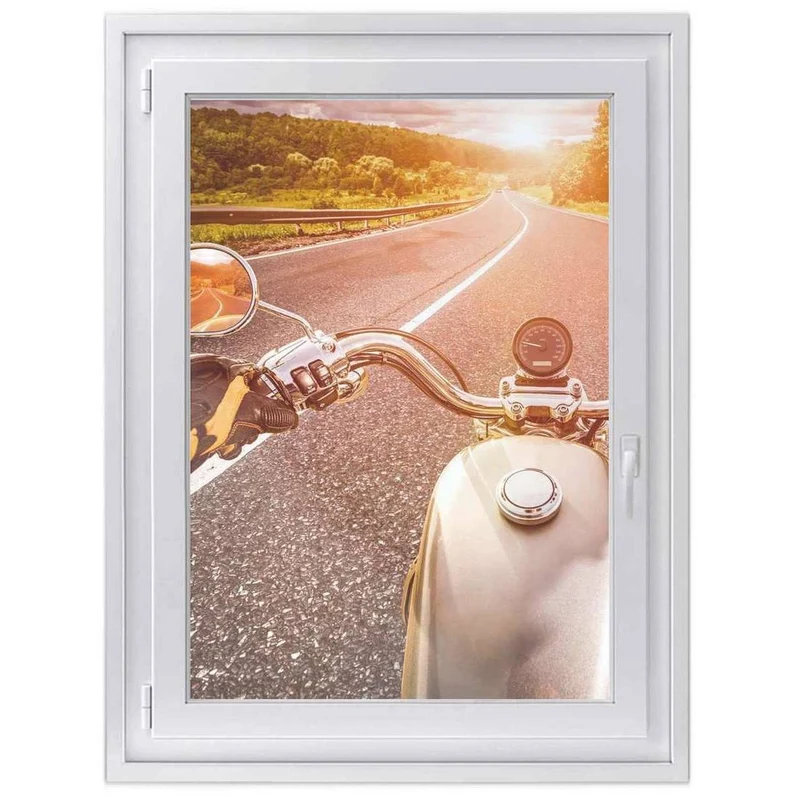 Fensterfolie [hoch] - Design: Easy Rider